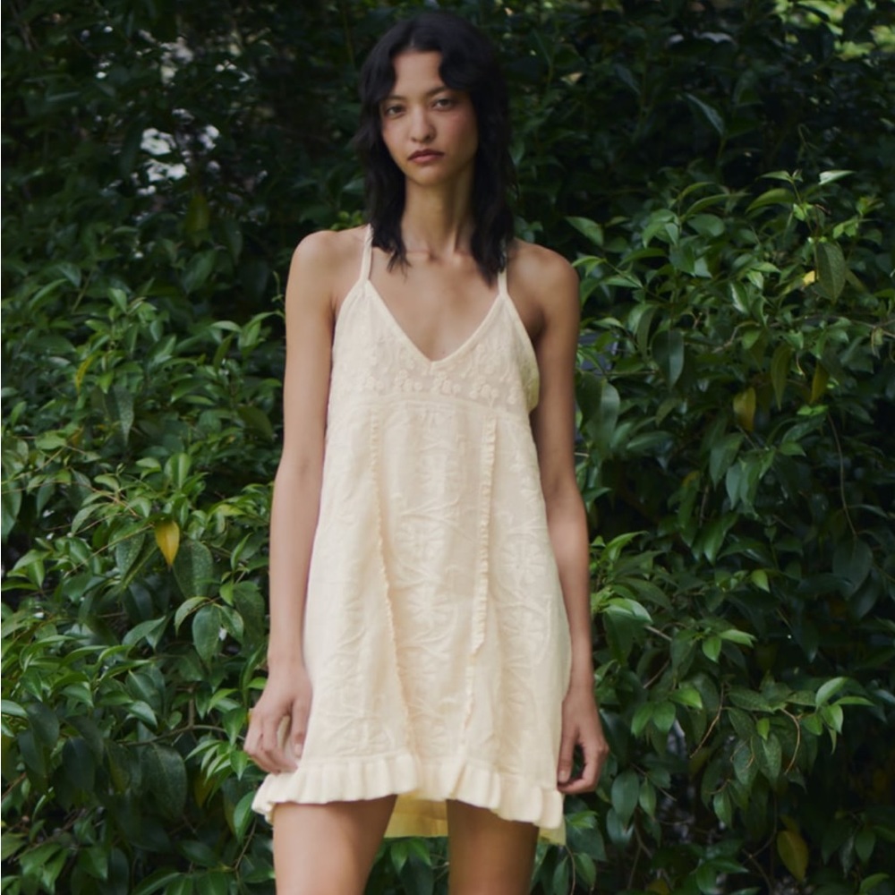 Zara Knit Babydoll Dress